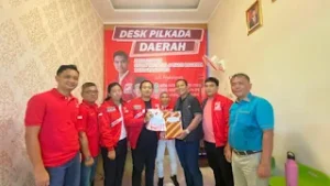 Bakal calon Walikota Bandar Lampung, Iqbal Ardiansyah Ikuti Tahapan Pengambilan Berkas Di  PSI