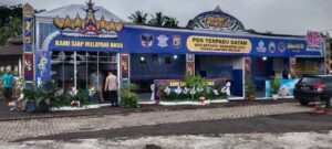 Polres Lamsel Sabet Juara 3  Tingkat Nasional Yaitu Pos Pam Terpadu Gayam