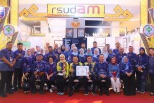 RSUD. D.r. Abdul Moeloek Lampung, Meraih Juara Kedua Stan Informatif Kategori Perangkat Daerah Lampung Di Acara Pekan Raya Lampung 2024