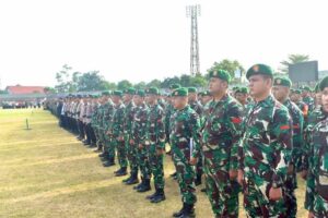 Jelang Kunker Presiden Jokowi Di Wilayah Provinsi Lampung, Danrem 043/Gatam Cek Kesiapan Pasukan Pengamanan VVIP