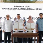 Hari Kesehatan Nasional ke-60, Pj. Gubernur Samsudin Canangkan Hari Jadi RSUDAM dan Resmikan Gedung Respiratory Intensive Care Unit serta Gedung Administrasi Transformasi Layanan Kesehatan RSUDAM