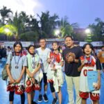 SMKN7 Bandar Lampung mendapat juara Tiga pertandingan Bola Basket yang di selenggarakan Klub UFO